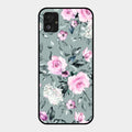 Retro Floral Glossy Metal Case Cover V2 For Samsung Galaxy F14 5G
