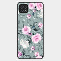 Retro Floral Glossy Metal Case Cover V2 For Samsung Galaxy F42 5G