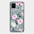 Retro Floral Glossy Metal Case Cover V2 For Vivo V20