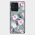 Retro Floral Glossy Metal Case Cover V2 For Vivo V23 Pro 5G