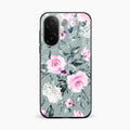 Retro Floral Glossy Metal Case Cover V2 For Vivo V60e 5G