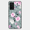 Retro Floral Glossy Metal Case Cover V2 For Vivo Y75 4G