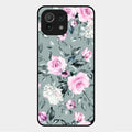 Retro Floral Glossy Metal Case Cover V2 For Xiaomi Mi 11 Lite