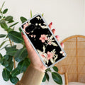 Retro Floral Transparent Silicon Case For Google Pixel 9a 5G