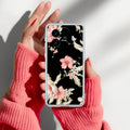 Retro Floral Transparent Silicon Case For iQOO Neo 10R 5G