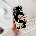 Retro Floral Anti Yellow Case For Motorola G96 5G