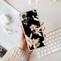 Retro Floral Anti Yellow Case For Motorola G85 5G