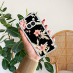 Retro Floral Transparent Silicon Case For Nothing - ShopOnCliQ