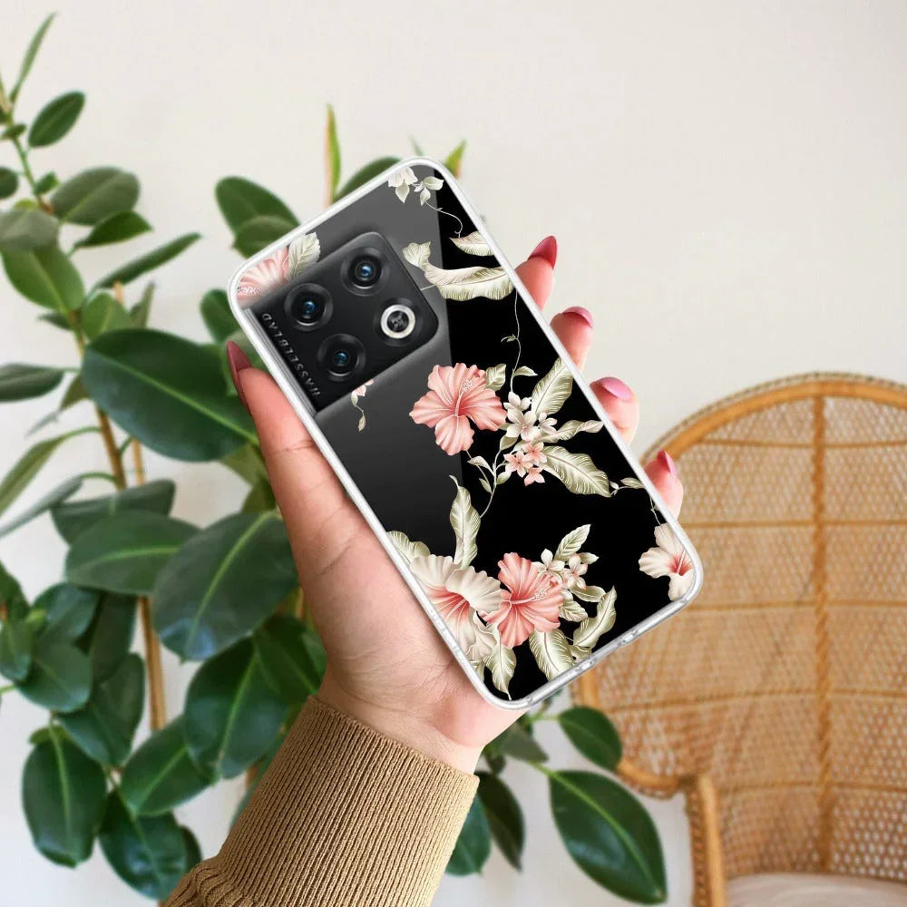 Retro Floral Anti Yellow Case For OnePlus 10 Pro 5G