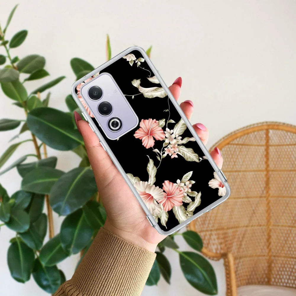 Retro Floral Anti Yellow Case For Oppo A3 Pro 5G