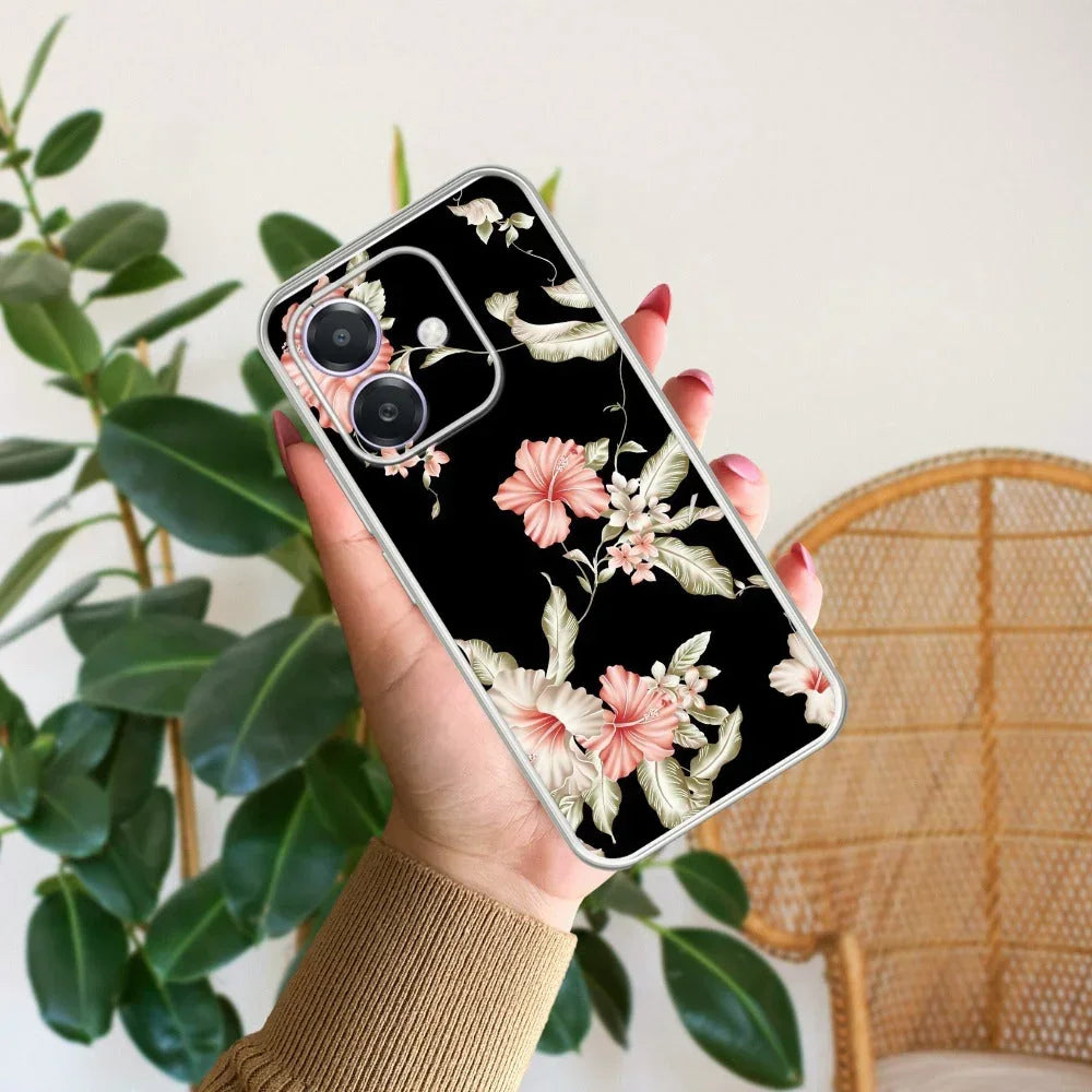 Retro Floral Anti Yellow Case For Oppo A5 Pro 5G