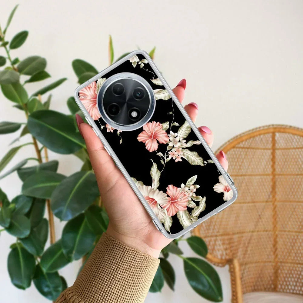 Retro Floral Anti Yellow Case For Oppo F27 5G