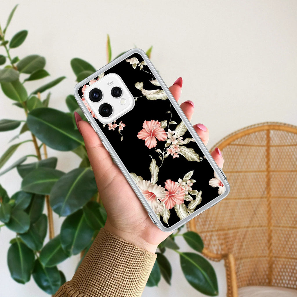 Retro Floral Anti Yellow Case For Oppo Reno 15 5G