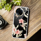Retro Floral Transparent Silicon Case For Realme C53