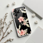 Retro Floral Transparent Silicon Case For Redmi/Xiaomi - ShopOnCliQ