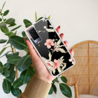 Retro Floral Anti Yellow Case For Vivo V21e 5G