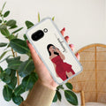 Scarlet Selfie Customize Transparent Silicon Case For Google Pixel 10a 5G
