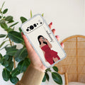 Scarlet Selfie Customize Transparent Silicon Case For Google Pixel 10 Pro XL