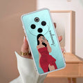 Scarlet Selfie Customize Transparent Silicon Case For iQOO Z10 5G