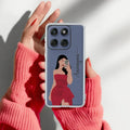 Scarlet Selfie Customize Anti Yellow Case For Motorola Edge 60 Pro 5G