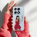 Scarlet Selfie Customize Transparent Silicon Case For Motorola Signature 5G