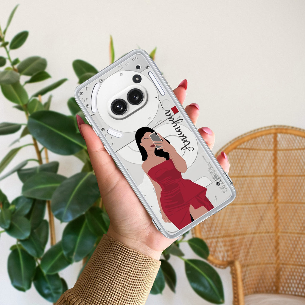 Scarlet Selfie Customize Anti Yellow Case For Nothing Phone 2a 5G