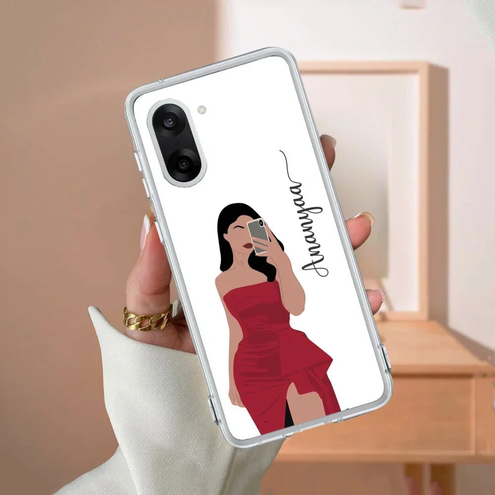 Scarlet Selfie Customize Transparent Silicon Case For OnePlus - ShopOnCliQ