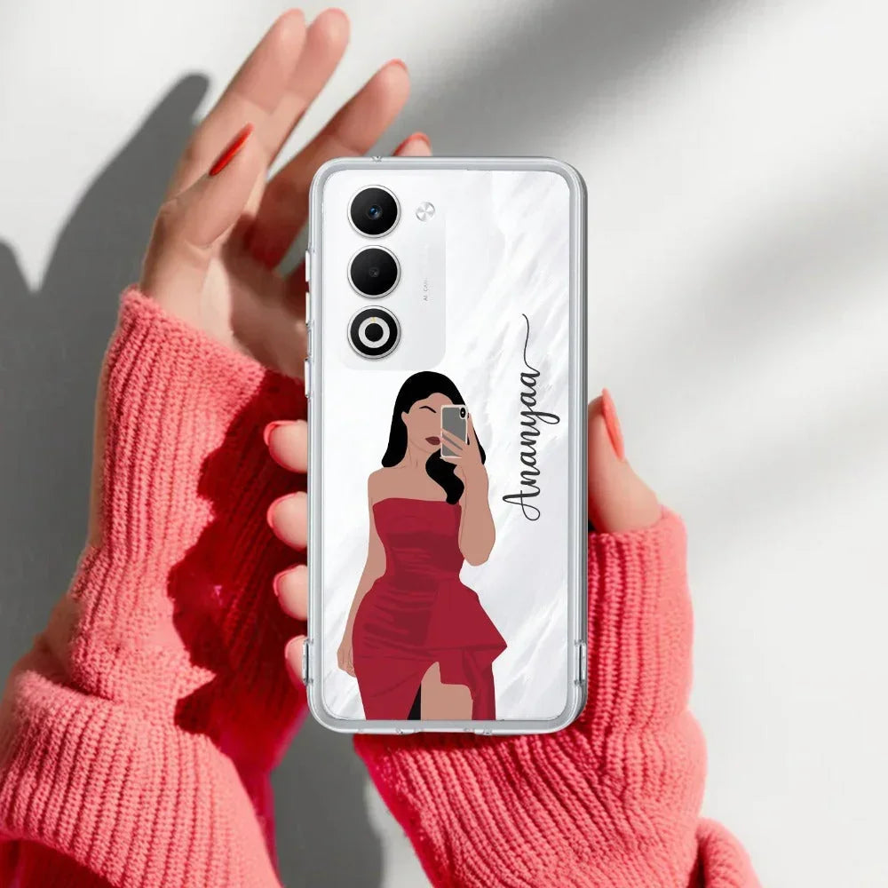 Scarlet Selfie Customize Anti Yellow Case For Oppo A5 5G