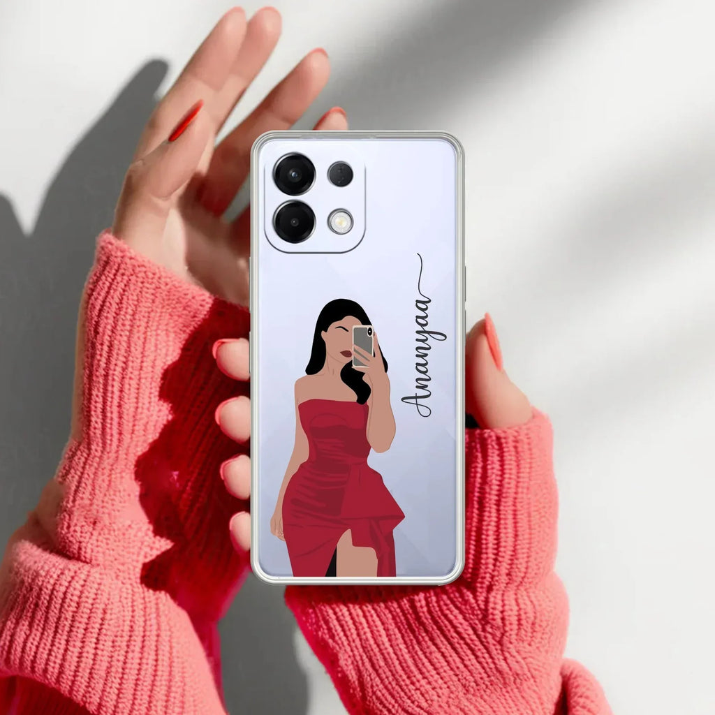 Scarlet Selfie Customize Anti Yellow Case For Oppo K13 5G