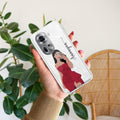 Scarlet Selfie Customize Transparent Silicon Case For Oppo Reno 11 5G