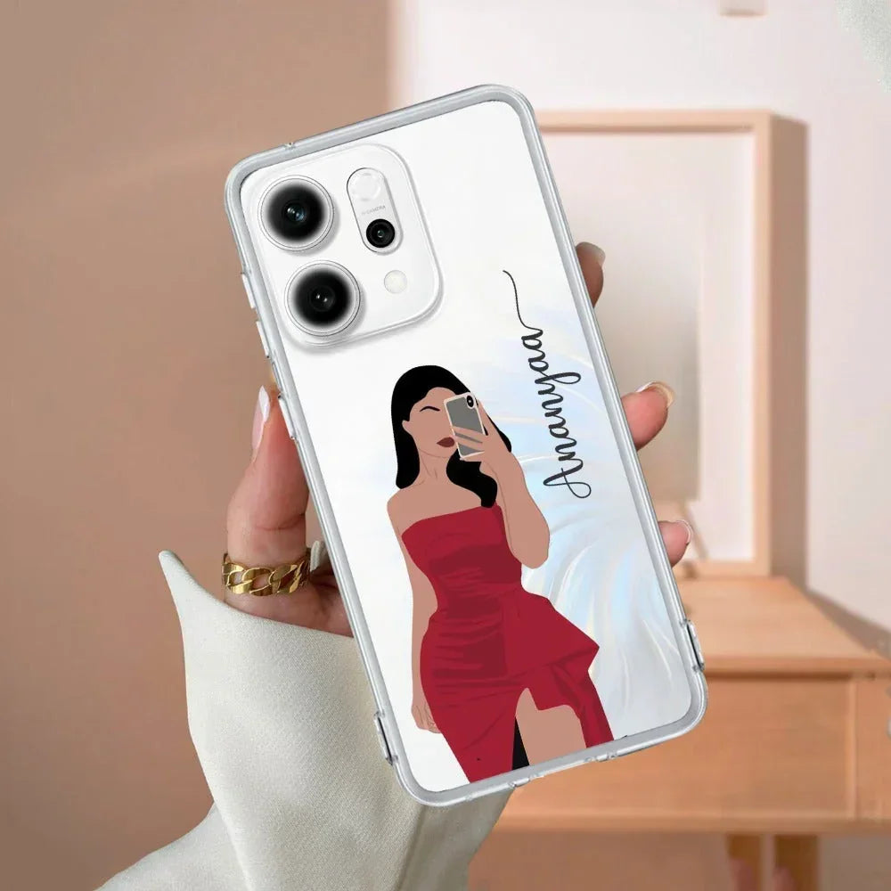 Scarlet Selfie Customize Anti Yellow Case For OPPO Reno 14 Pro 5G