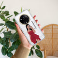 Scarlet Selfie Customize Transparent Silicon Case For Realme 14 Pro 5G