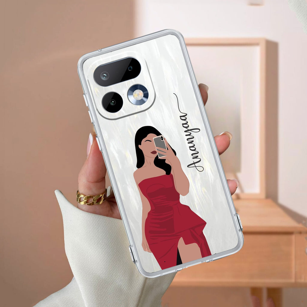 Scarlet Selfie Customize Anti Yelllow Case For Realme 16 Pro 5G