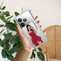Scarlet Selfie Customize Transparent Silicon Case For Realme 12 Pro 5G