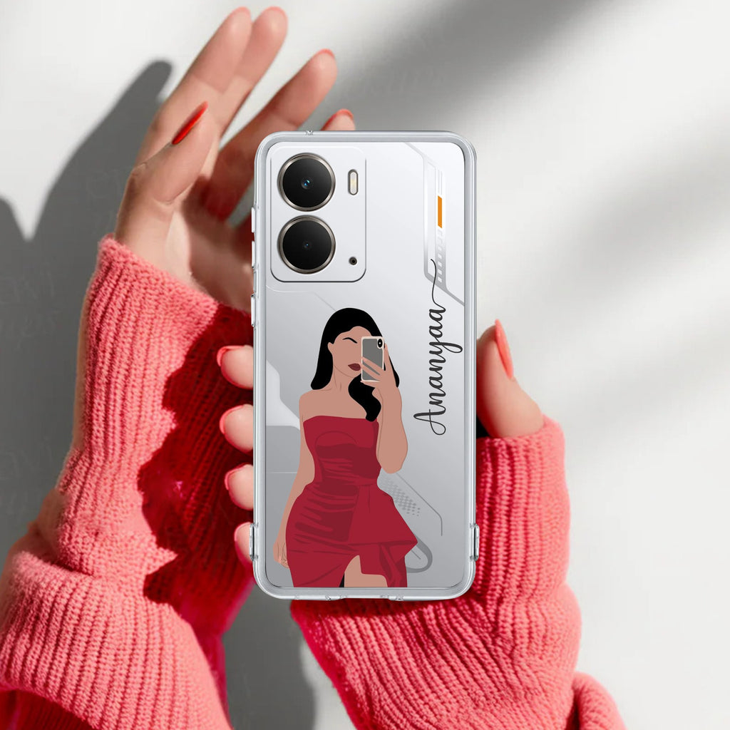 Scarlet Selfie Customize Anti Yelllow Case For Realme P3 5G