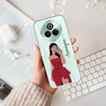 Scarlet Selfie Customize Transparent Silicon Case For Realme 12 Plus 5G