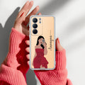 Scarlet Selfie Customize Transparent Silicon Case For Realme Narzo 80x 5G