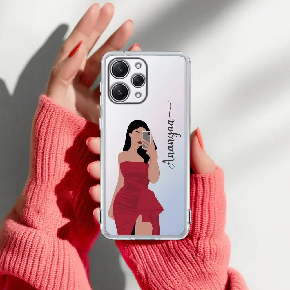 Scarlet Selfie Customize Transparent Silicon Case For Redmi/Xiaomi - ShopOnCliQ