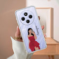 Scarlet Selfie Customize Transparent Silicon Case For Redmi 14C 5G