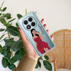 Scarlet Selfie Customize Transparent Silicon Case For Redmi Note 14 Pro 5G