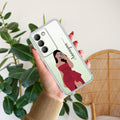 Scarlet Selfie Customize Transparent Silicon Case For Vivo T3 5G