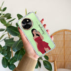 Scarlet Selfie Customize Transparent Silicon Case For Vivo V29 Pro 5G