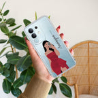 Scarlet Selfie Customize Transparent Silicon Case For Vivo T4x 5G