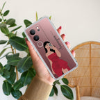 Scarlet Selfie Customize Transparent Silicon Case For Vivo V29 5G