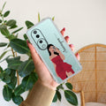 Scarlet Selfie Customize Transparent Silicon Case For Vivo V40 5G