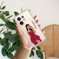 Scarlet Selfie Customize Transparent Silicon Case For Vivo V60 5G