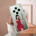 Scarlet Selfie Customize Transparent Silicon Case For Vivo X200 5G
