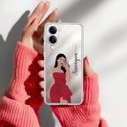 Scarlet Selfie Customize Anti Yellow Case For Vivo T4 Lite 5G