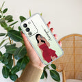 Scarlet Selfie Customize Transparent Silicon Case For Vivo Y200 5G
