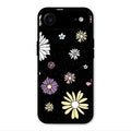 Seamless Floral Glossy Metal Case Cover For iPhone Air